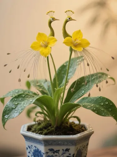 🌺 Exotické pávie kvety – jednoduché pestovanie, úžasný efekt!