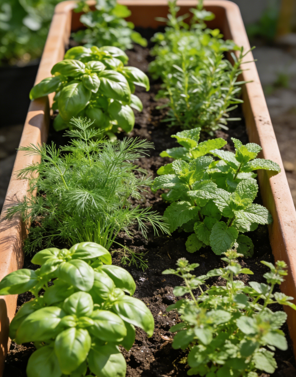🍹🥒🍵 Bylinková Záhradka pre Každého: Mäta, Bazalka, Medovka, Kôpor – Vypestujte si Vlastné Mojito, Uhorky a Čaj!