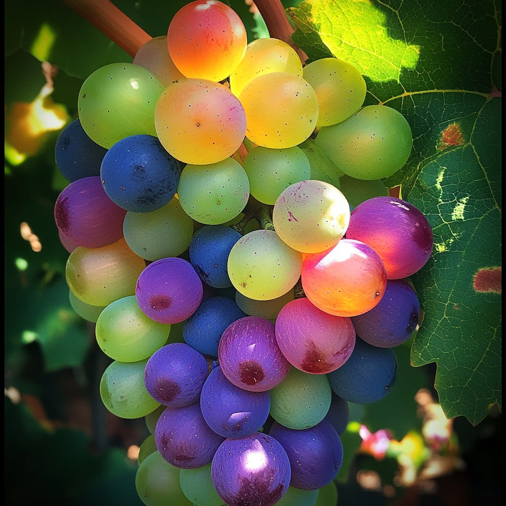 New Rare Rainbow Hybrid Grape Organic