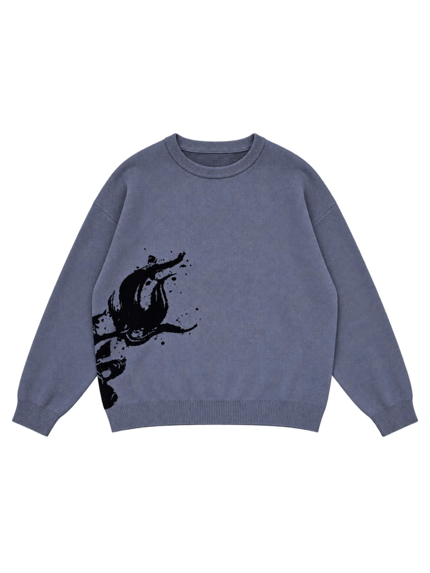 SHADOW MARK KNIT SWEATER