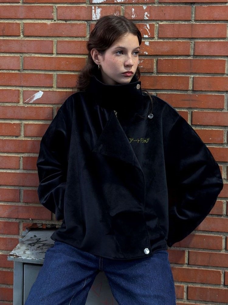 BLACK VELVET JACKET