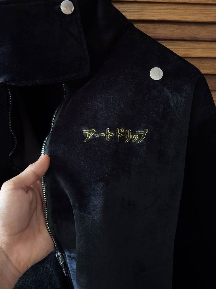BLACK VELVET JACKET