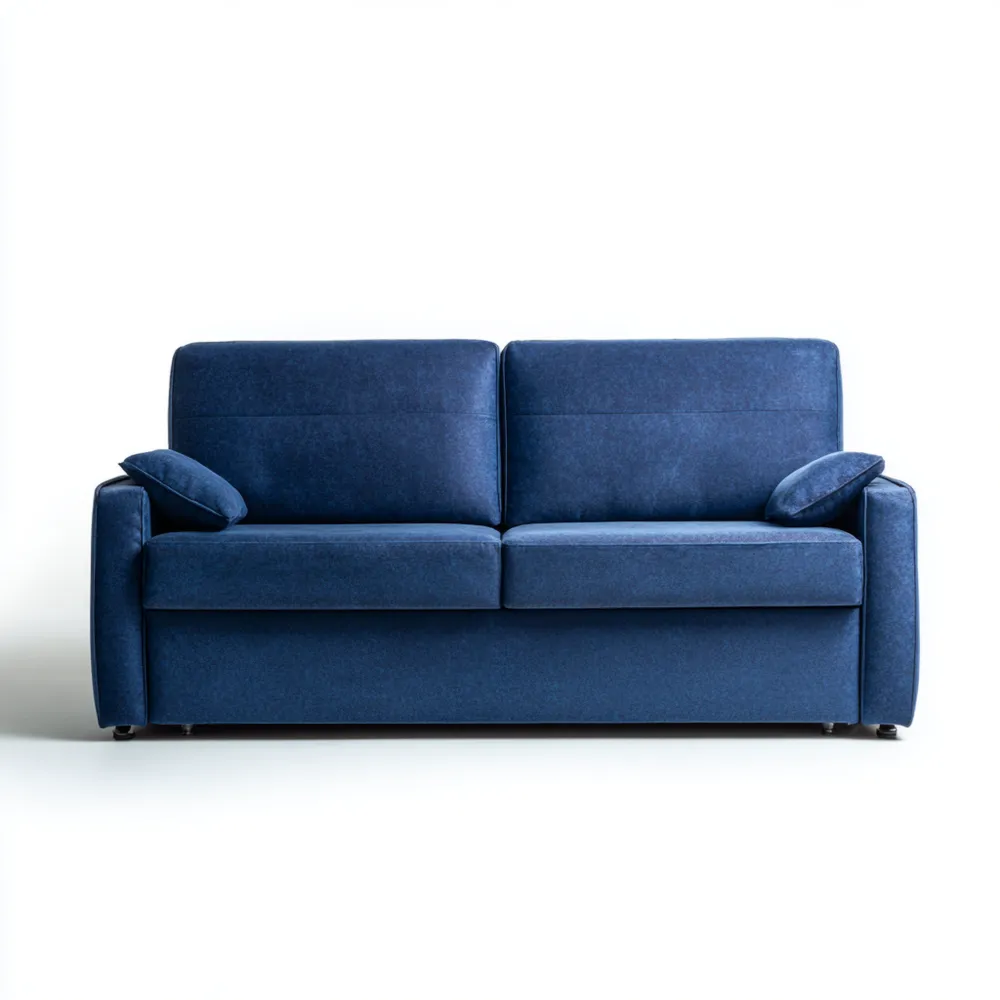 2-Sitzer-Sofa Stoff 180x85x90 cm – Dunkelblau – Modernes Design-Stylalivo
