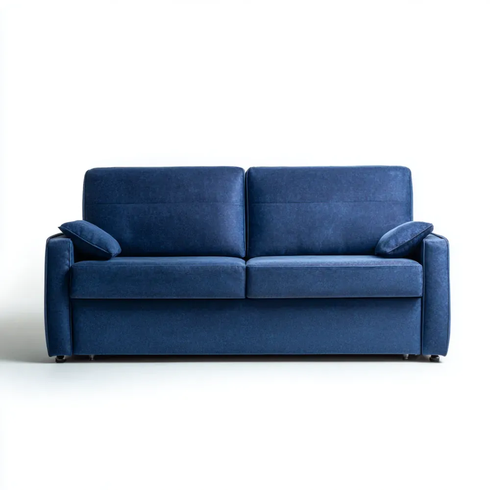 2-Sitzer-Sofa Stoff 180x85x90 cm – Dunkelblau – Modernes Design-Stylalivo