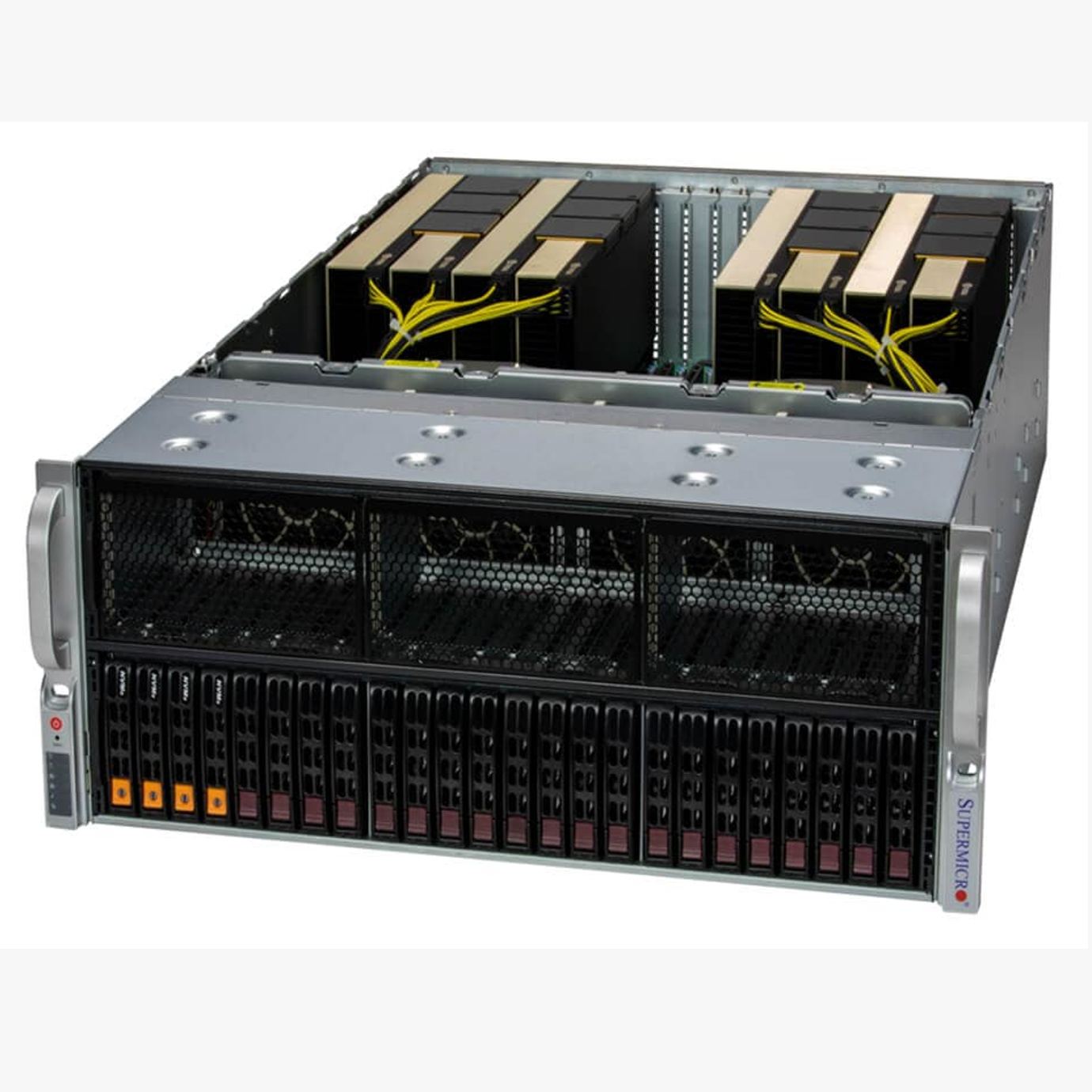 DP Intel 4U Direct-connect PCIe GPU System with up to 8 GPUs 