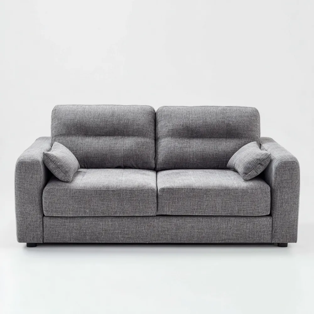 Divano due posti 150x90x85 cm - Grigio Chiaro