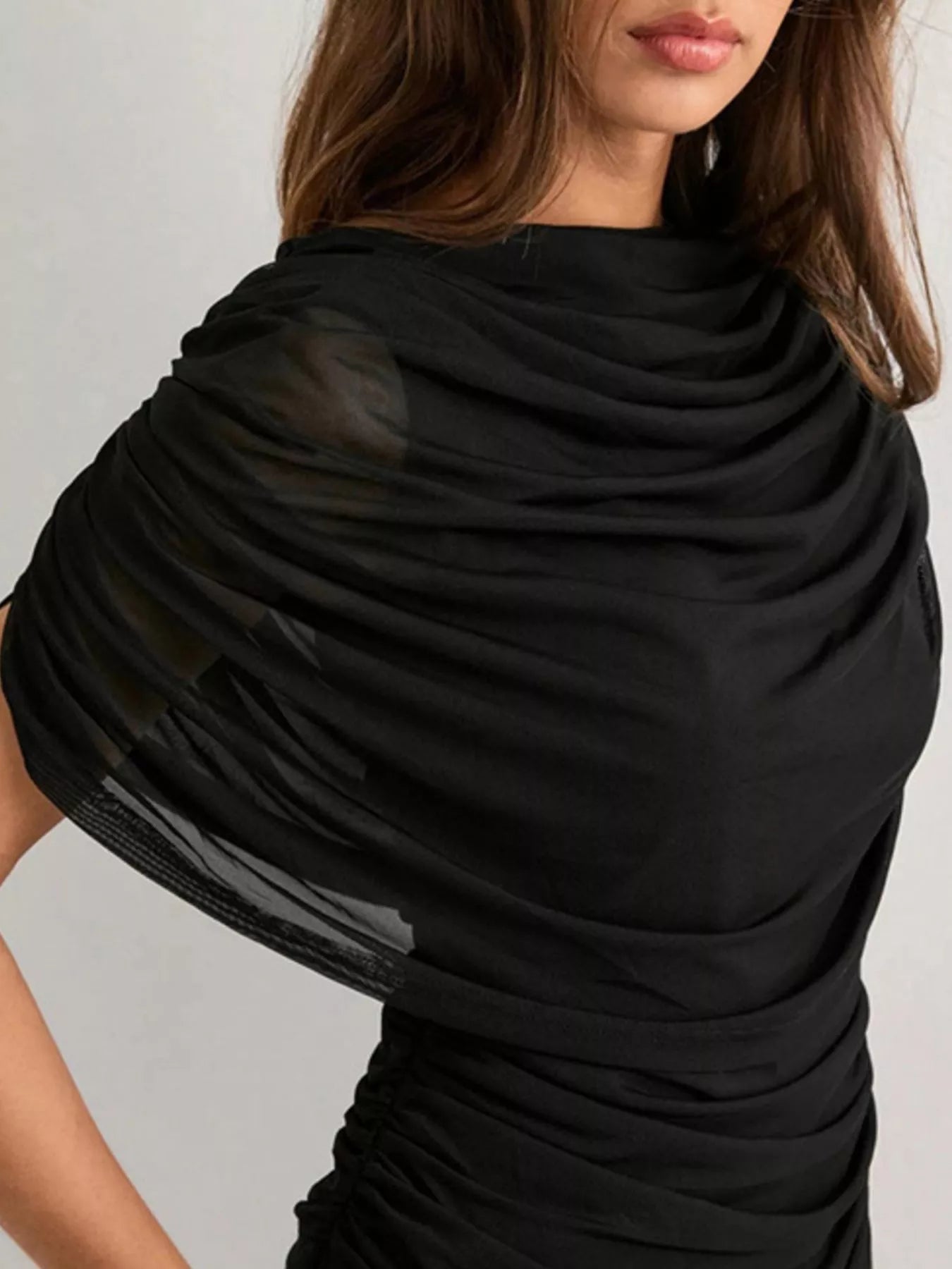 Ruched Short Sleeve Top