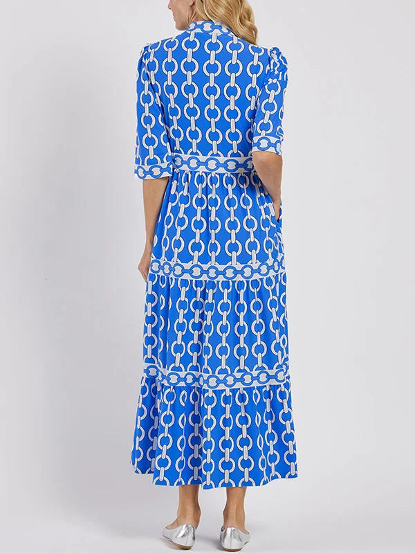  Chain Link Midi Dress