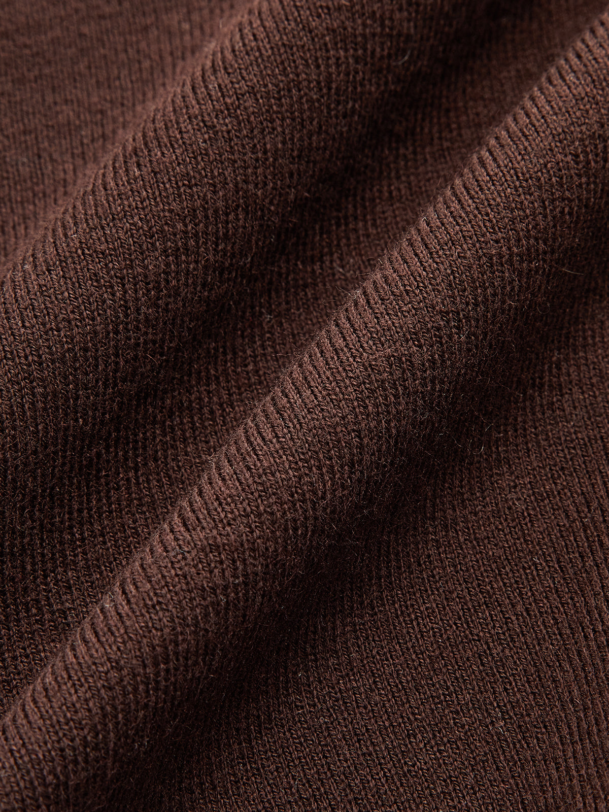 Metal Detail V-Neck Wool Blend Sweater