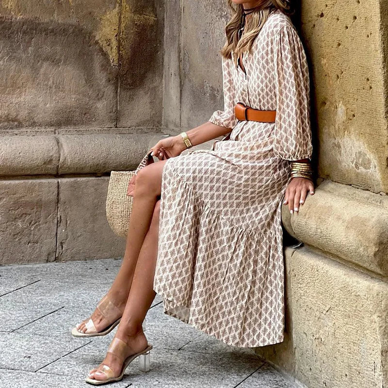 Elegant and casual women's dress