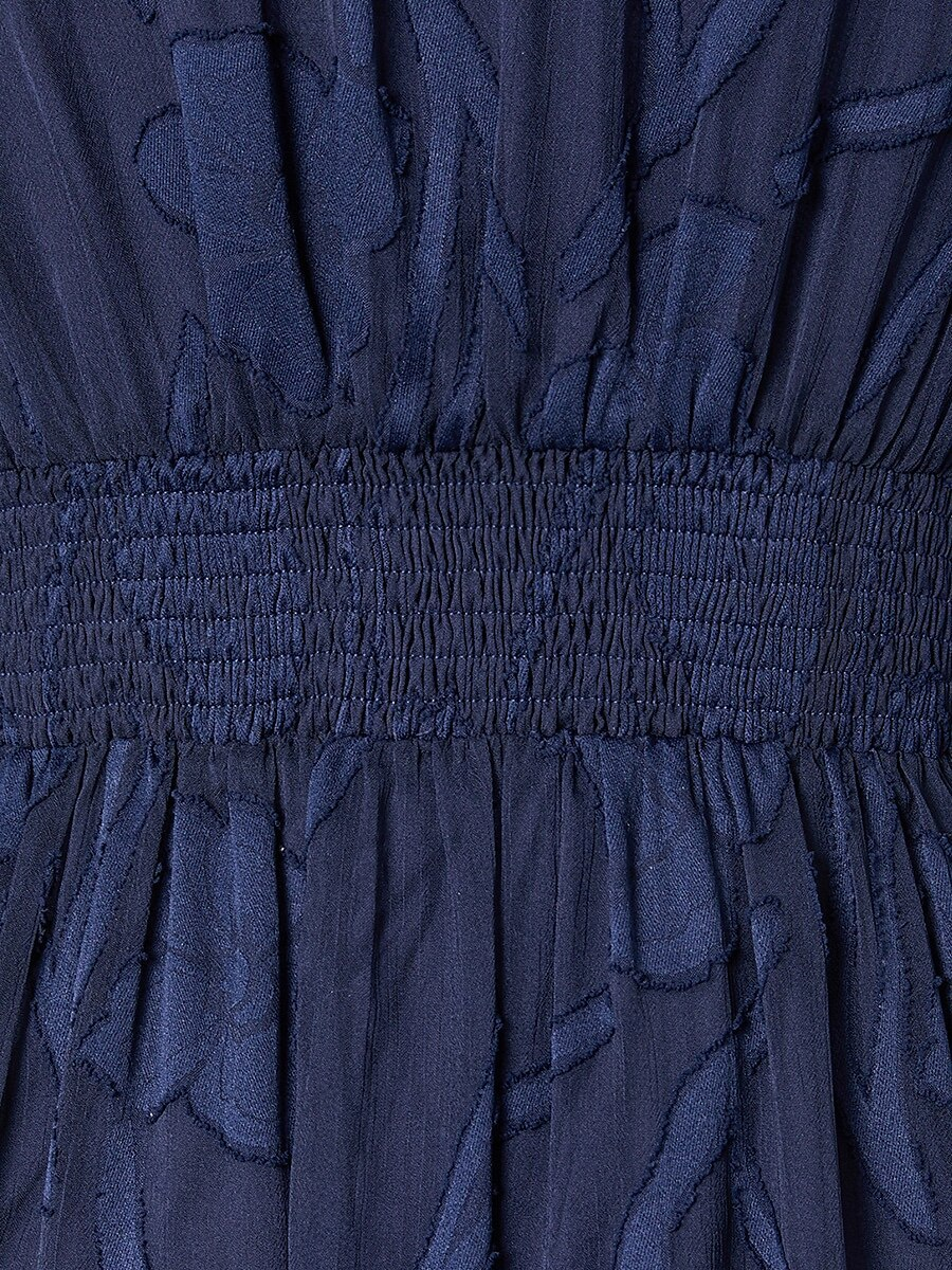 Women's Maxi Dress Cocktail Dress Wedding Guest Dress Semi Formal Dress A Line Dress Elegant Work Birthday Flutter Sleeve Wedding Guest Cocktail Party Formal Evening Regular Fit Solid Color Plain