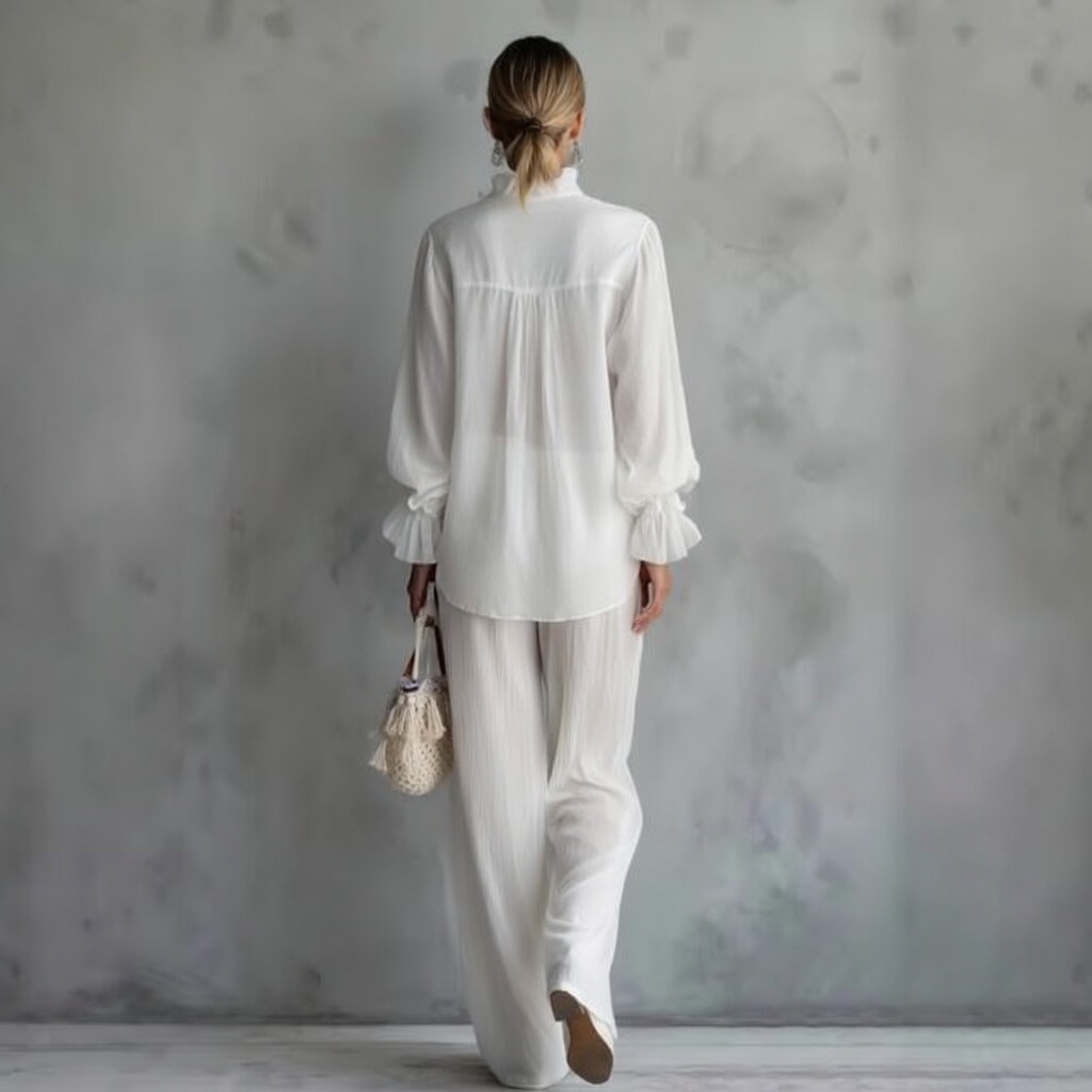 ✨ Luxury Flowy Ruffle Set | Where Effortless Elegance Meets Timeless Charm