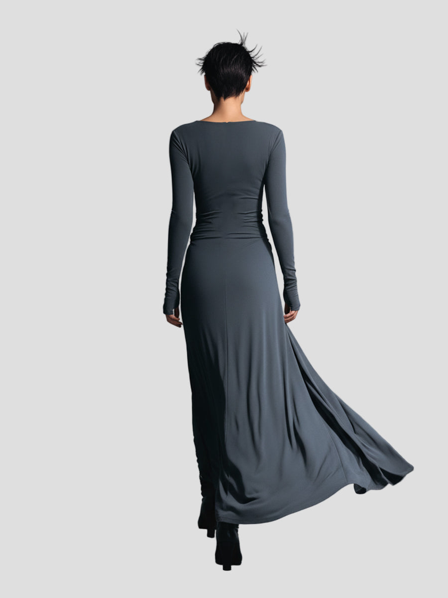 Liora Wrap Maxi Dress