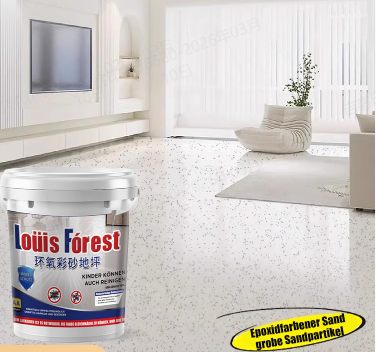 【Egyszeri formázás】 Epoxigyanta színes homokpadló festék frissítése