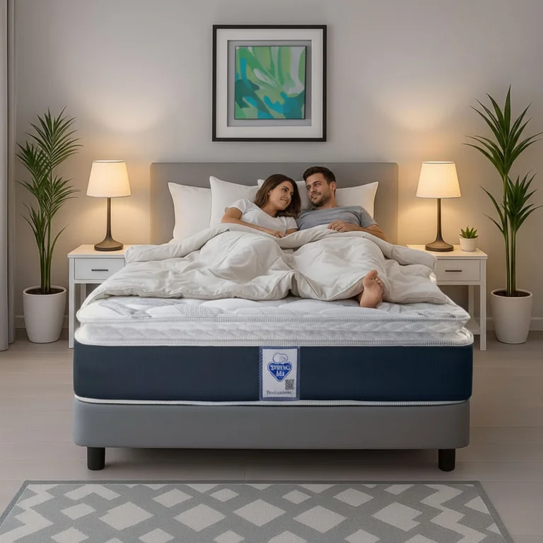 Colchón Matrimonial Ortopédico De Confort Medio Spring Air Smith