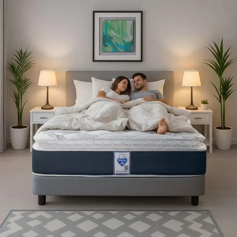 Colchón Matrimonial Ortopédico De Confort Medio Spring Air Smith