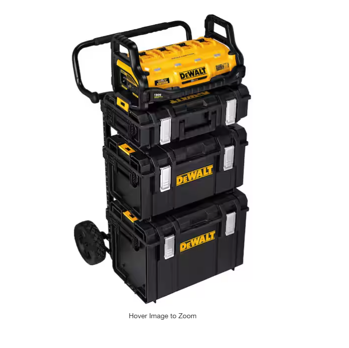 Estación de Energía Portátil 1800W y Cargador de Batería de Iones de Litio 20V/60V MAX