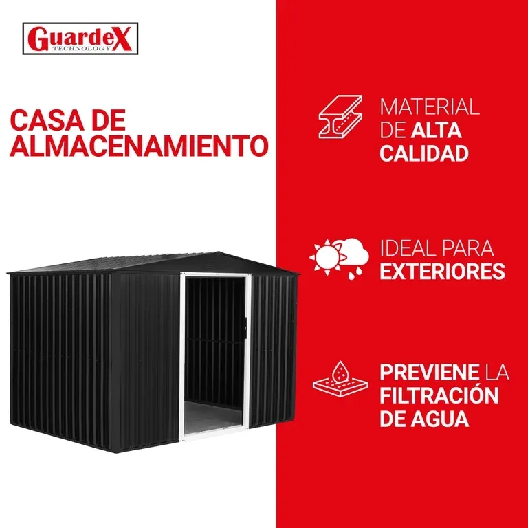 Almacen Bodega Cobertizo Contenedor De Acero Para Exteriores