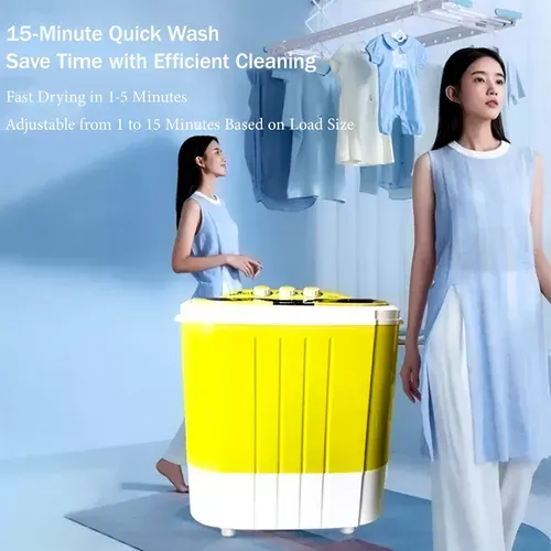 Lavadora Semi-automática De Alta Eficiencia Y Bajo Consumo