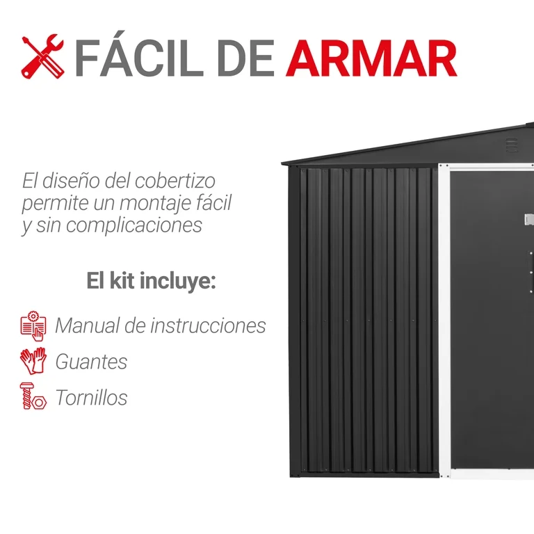 Almacen Bodega Cobertizo Contenedor De Acero Para Exteriores