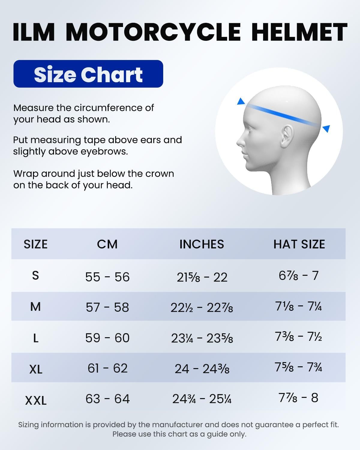 ILM - Casco de motocicleta de aventura doble deportivo compatible con Pinlock, visera para motos de nieve, ATV y todoterreno, modelo WS902