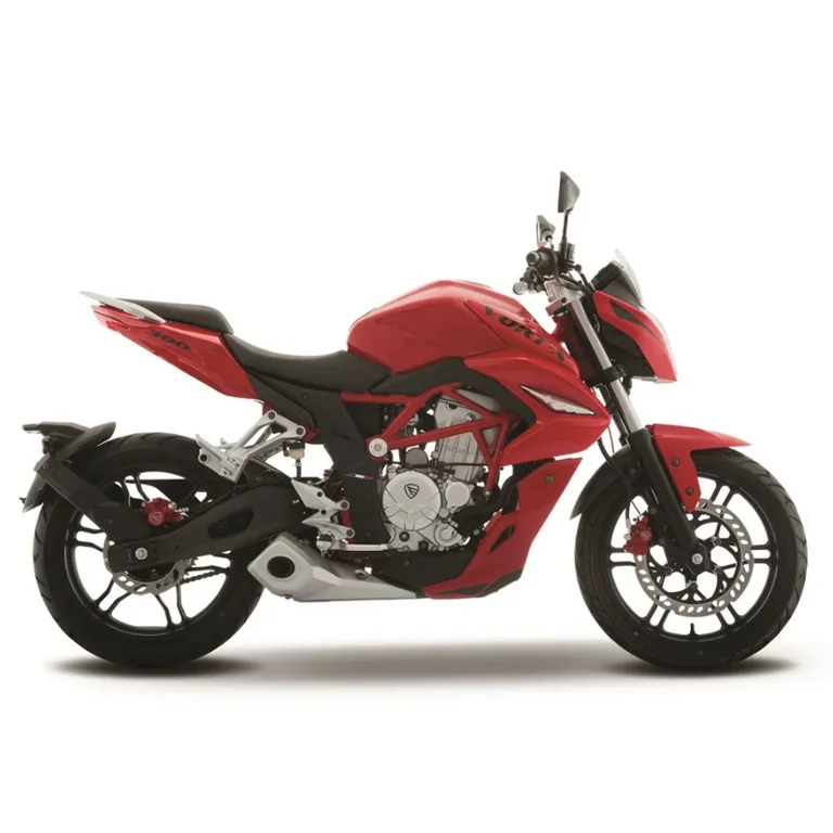 Motocicleta VORT-X 300 ITALIKA ROJO NEGRO