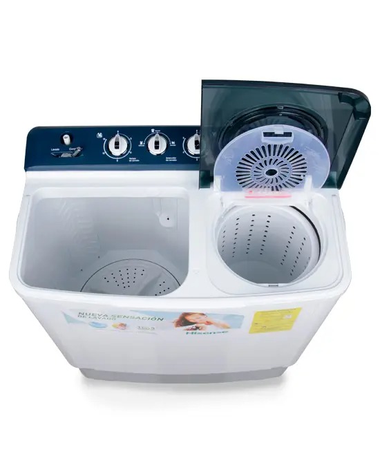 Lavadora doble tina Hisense 20 kg semiautomática carga superior WSA2001P-lavadora pegatinas-trapo