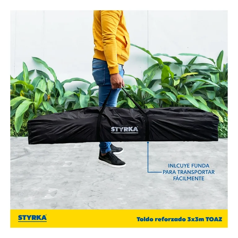 Carpa Toldo Plegable 3x3 Impermeable y Reforzado Toldo Plegable Reforzado