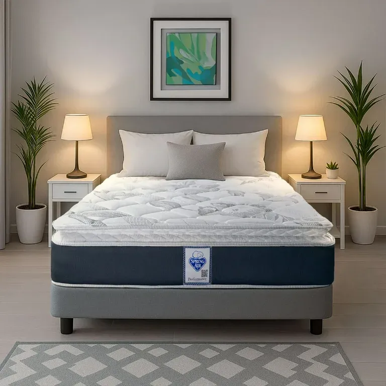 Colchón Matrimonial Ortopédico De Confort Medio Spring Air Smith