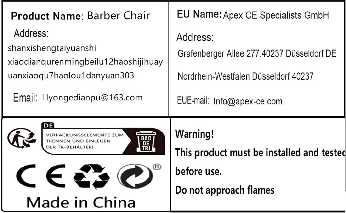 Silla de barbero reclinable para salón de Belleza Sillas de barbero giratorias de 360 Grados Estilista de peluquería Silla de salón de Tatuajes Equipo de Peinado,A,Upgrade