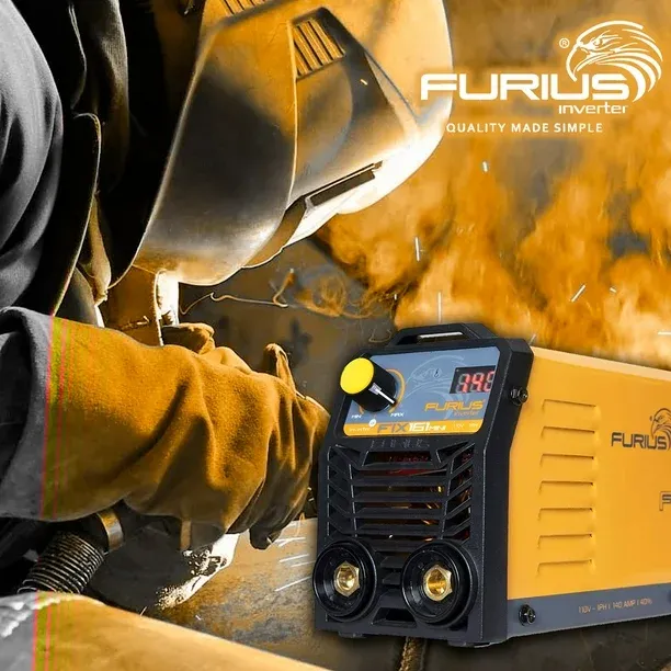 Soldadora Inversor Furius Furius Fix 181 Mini - 110/220V I80A