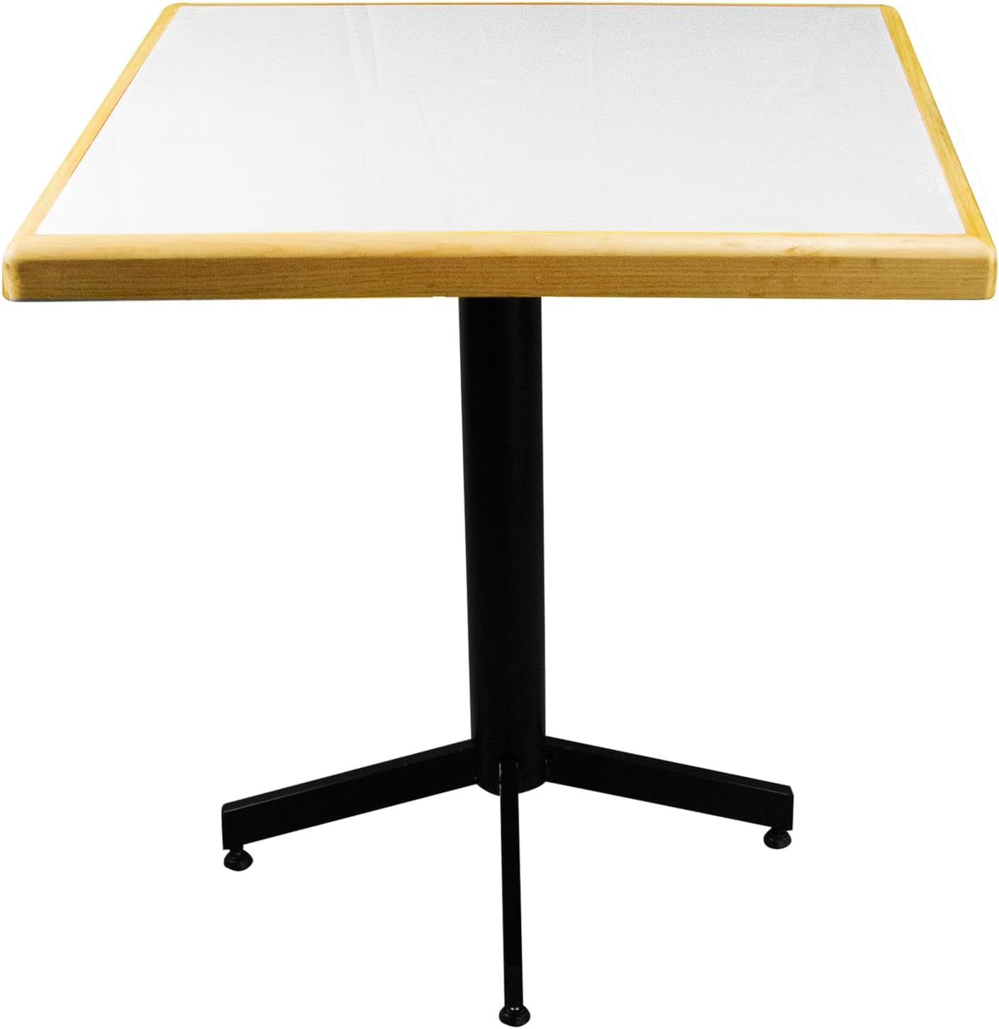 ITLUAM MUEBLES Comedor con 4 sillas y Mesa de formaica emboquillada Resistente al Uso Diario, fácil Limpieza, Ideal para restaurantes, cocinas y cafeterías – Comedor Eqqus Emboquillado