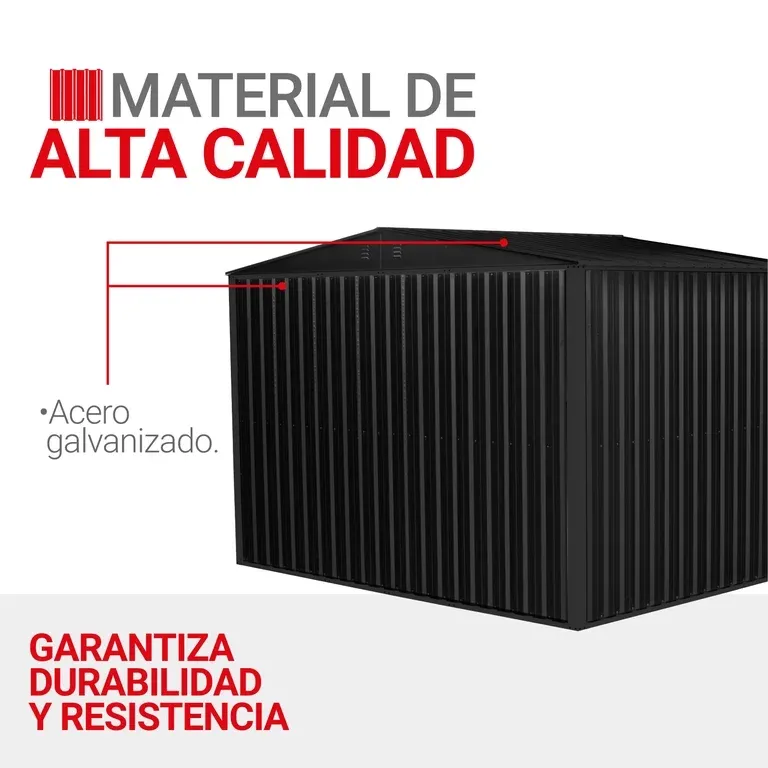 Almacen Bodega Cobertizo Contenedor De Acero Para Exteriores