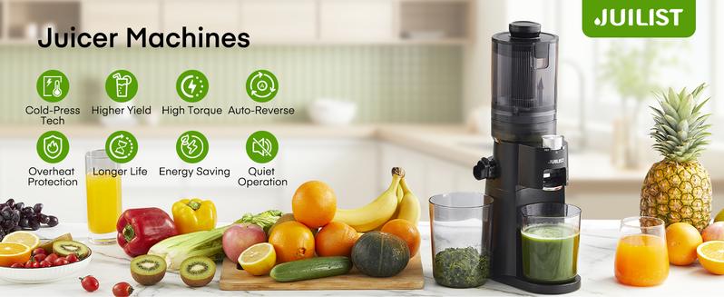 FOHERE Electric Citrus Juicer Hands Free, Orange Lime Grapefruit Juicer Squeezer, One Touch Operation, Easy to Clean Juice Maker FOHERE Electric Citrus Juicer Hands Free, Orange Lime Grapefruit Juicer Squeezer, One Touch Operation, Easy to Clean Juice Maker