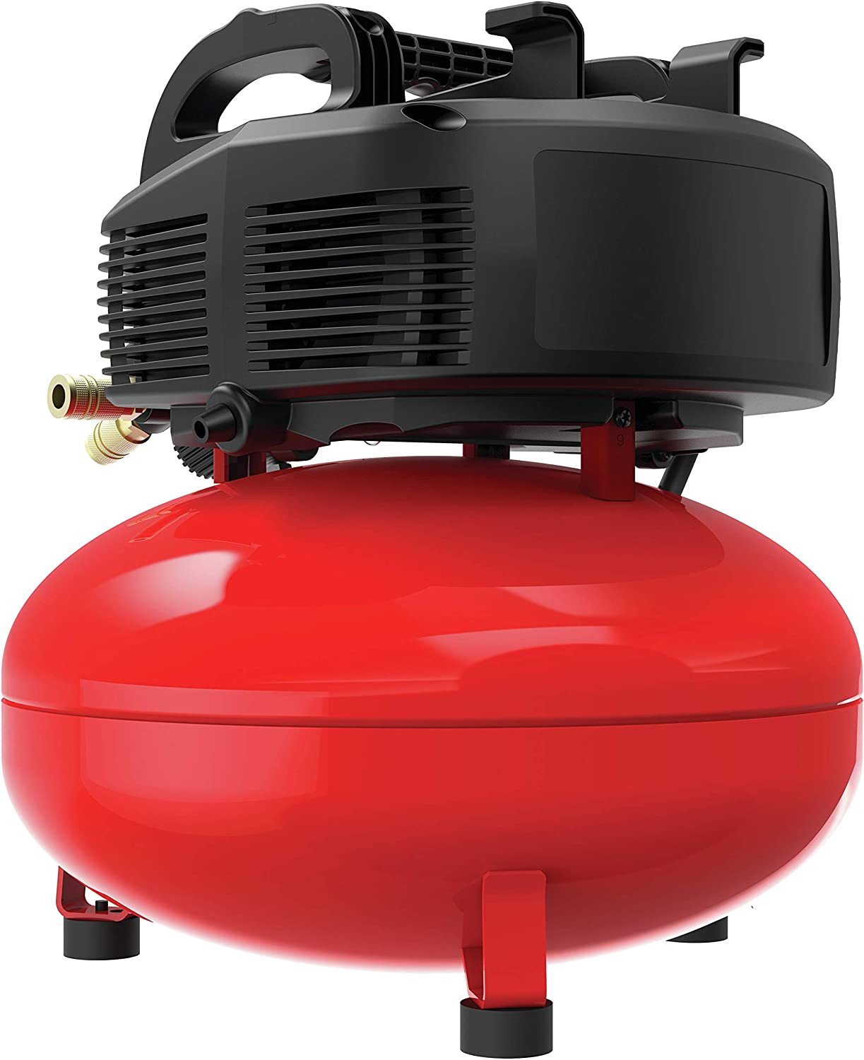 CRAFTSMAN Compresor de aire, 22l, Pancake, sin aceite con kit de accesorios de 13 piezas CMEC6150K