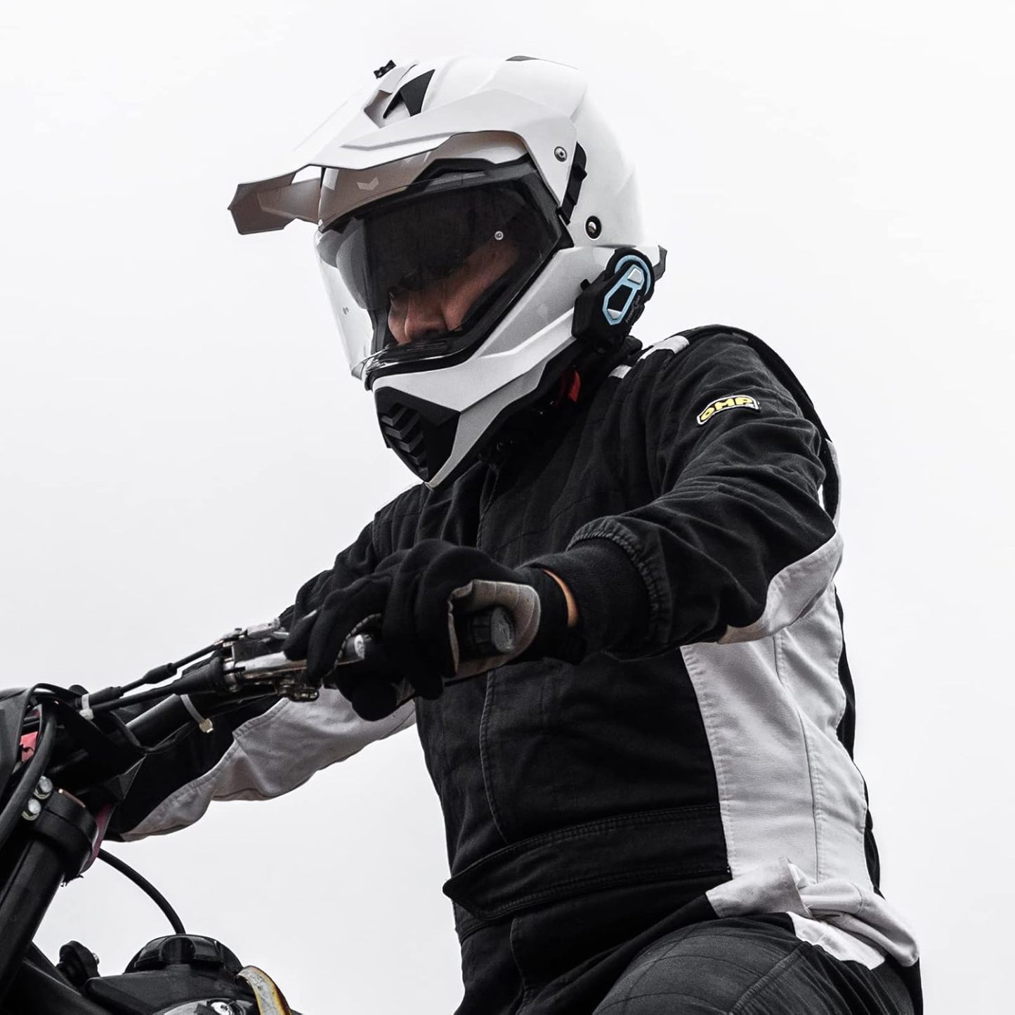 ILM - Casco de motocicleta de aventura doble deportivo compatible con Pinlock, visera para motos de nieve, ATV y todoterreno, modelo WS902