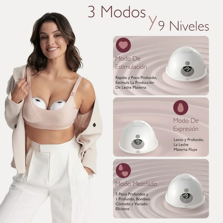 M5 Extractor de Leche Eléctrico Manos Libres