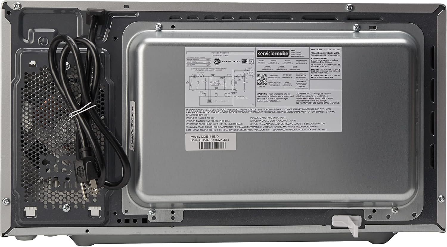 Ge Appliances-Horno De Microondas 1.4 Cu.ft. Espejo