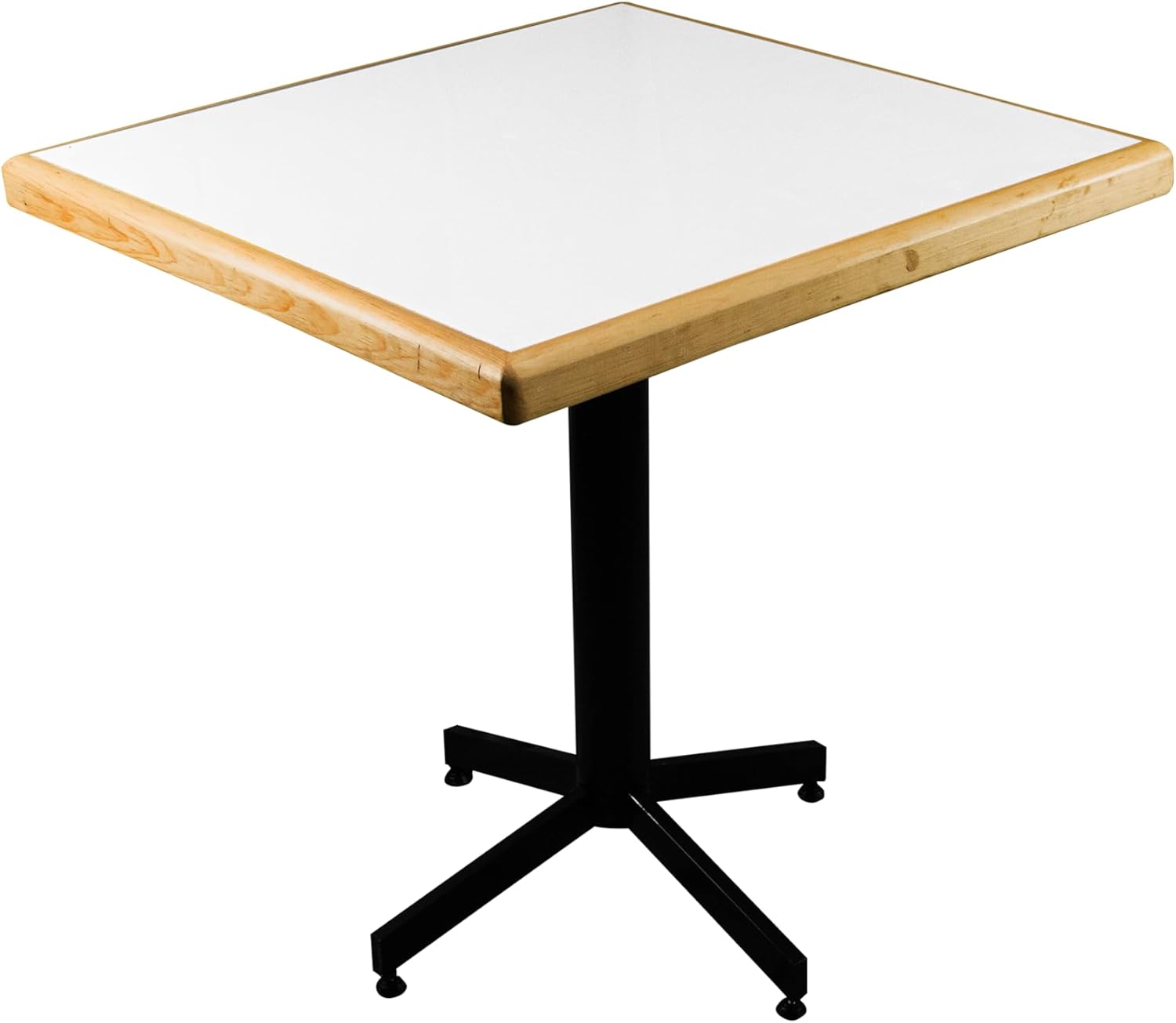 ITLUAM MUEBLES Comedor con 4 sillas y Mesa de formaica emboquillada Resistente al Uso Diario, fácil Limpieza, Ideal para restaurantes, cocinas y cafeterías – Comedor Eqqus Emboquillado