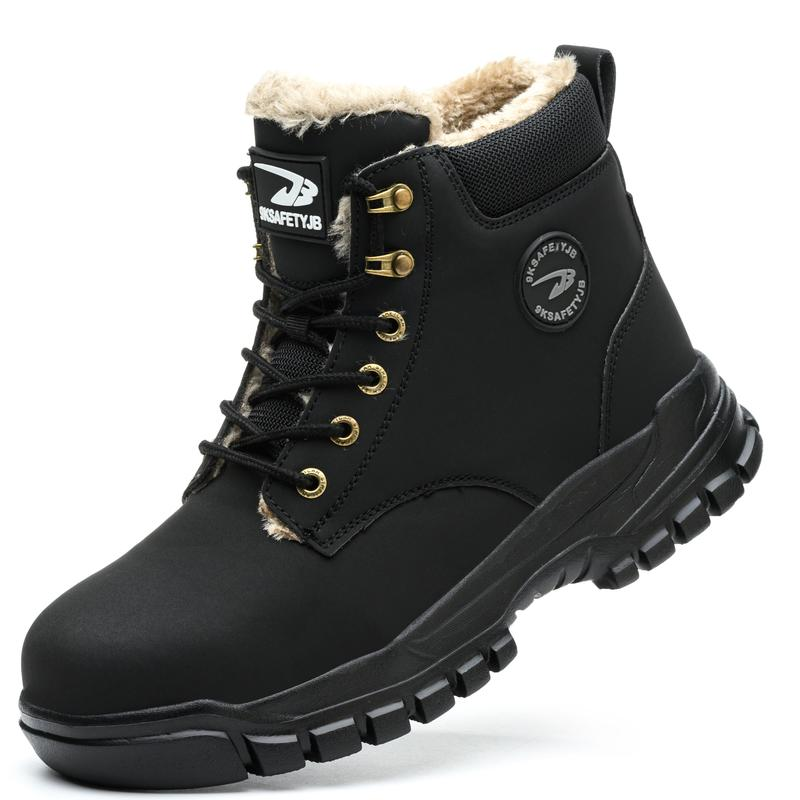 Rotating Buckle Shoelace Work Shoes Waterproof Wear-Resistant Warmth I