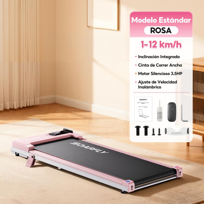 Caminadora Trotadora Eléctrica, Multi-velocidad, Quema Calorías Rápido, Diseño Plegable Compacto, Silenciosa, Carga 150 kg, Entrena en Casa/Oficina, Equipamiento deportivo interior y exterior
