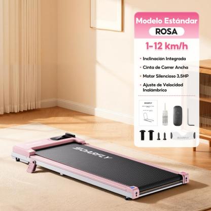 Caminadora Trotadora Eléctrica, Multi-velocidad, Quema Calorías Rápido, Diseño Plegable Compacto, Silenciosa, Carga 150 kg, Entrena en Casa/Oficina, Equipamiento deportivo interior y exterior