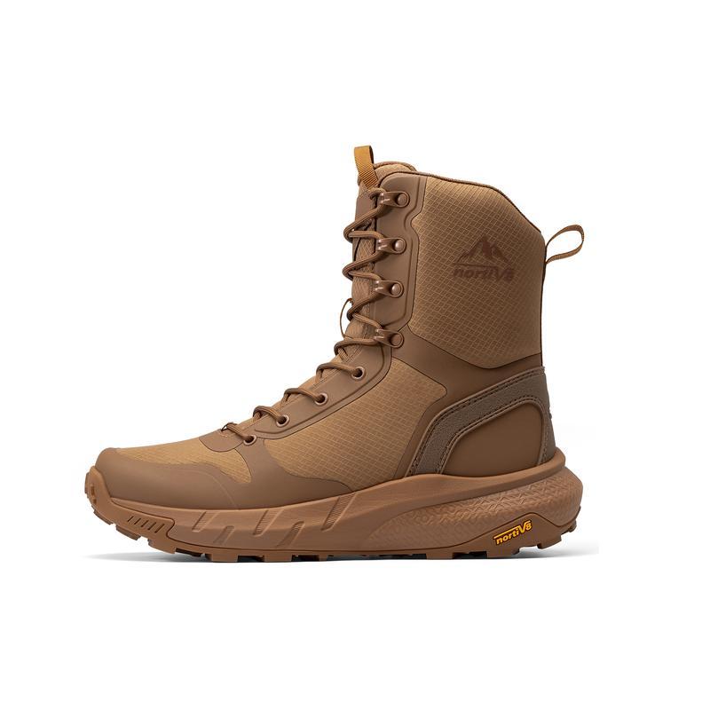Botas tácticas militares para hombre, de 8 pulgadas, con punta redonda y cierre de cordones, ligeras, cómodas para trabajar todo el día, con cremallera lateral, para motociclistas, combate, senderismo, duraderas, negras, con protección y soporte, para ext