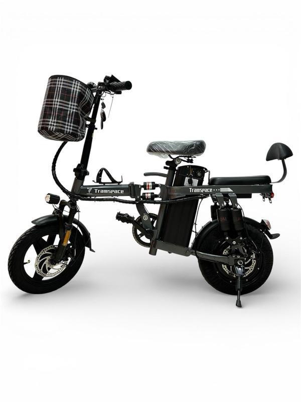 Bicicleta Plegable Iron Hide 400W 40KM 3 Velocidades Freno de disco Bateria Extraible