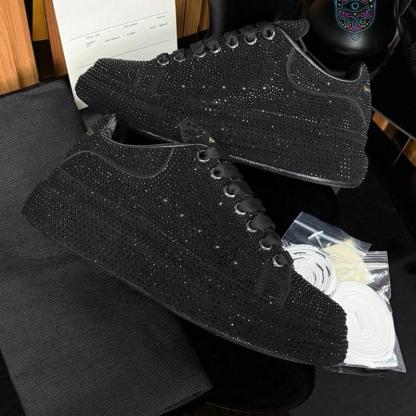 SNEAKER Full Cristal Brillo de Lujo y Elegancia Unisex Zapatos de Moda para Hombre y Mujer