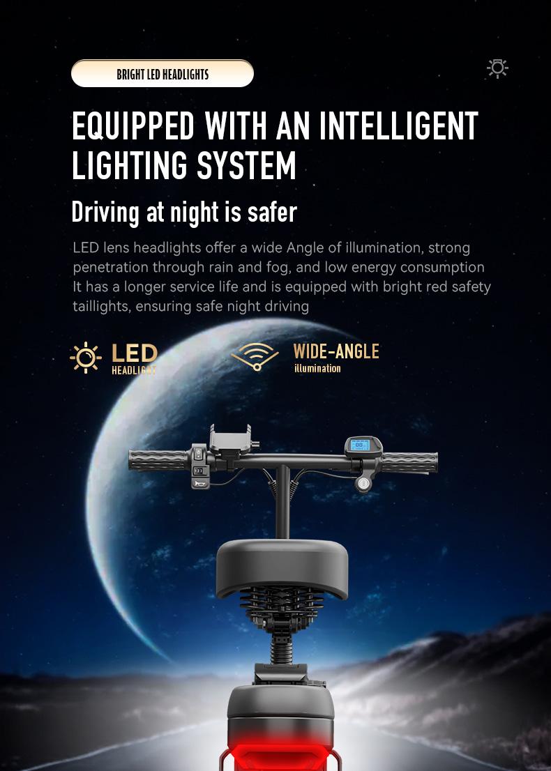 Adult electric folding bicycle with 500W motor, 16-level shock absorption system, 48V 15Ah battery, and a range of 100 kilometers. Wheel Pedals Ebike Charger SpringStatements Adult electric folding bicycle with 500W motor, 16-level shock absorption system, 48V 15Ah battery, and a range of 100 kilometers. Wheel Pedals Ebike Charger SpringStatements