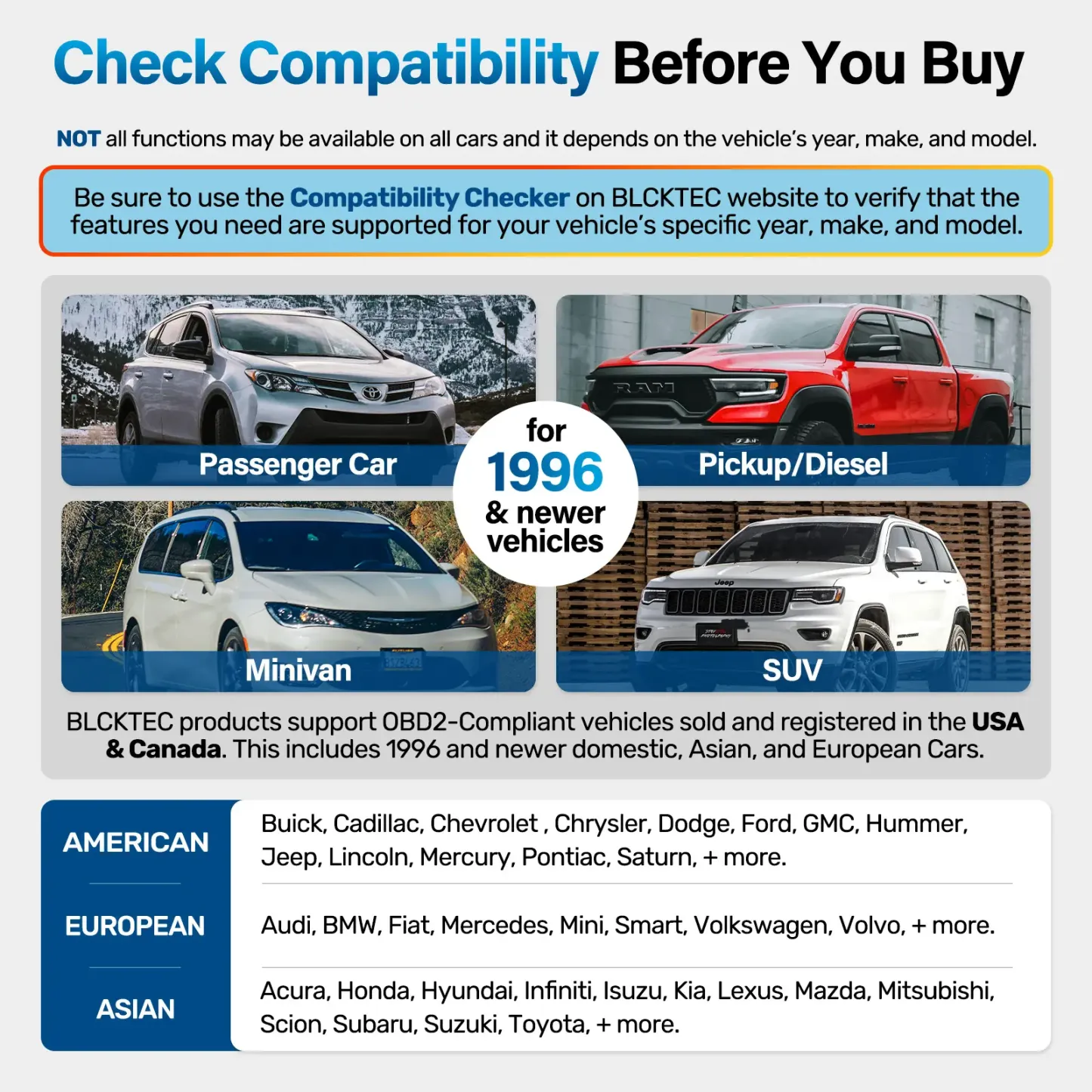 Escáner OBD2 BLCKTEC 460T con 12 servicios de reinicio: escaneo de motor/ABS/SRS/transmisión, reinicio de aceite/TPMS/EPB/SAS/DPF, purgado de ABS, VIN automático y actualizaciones gratuitas.