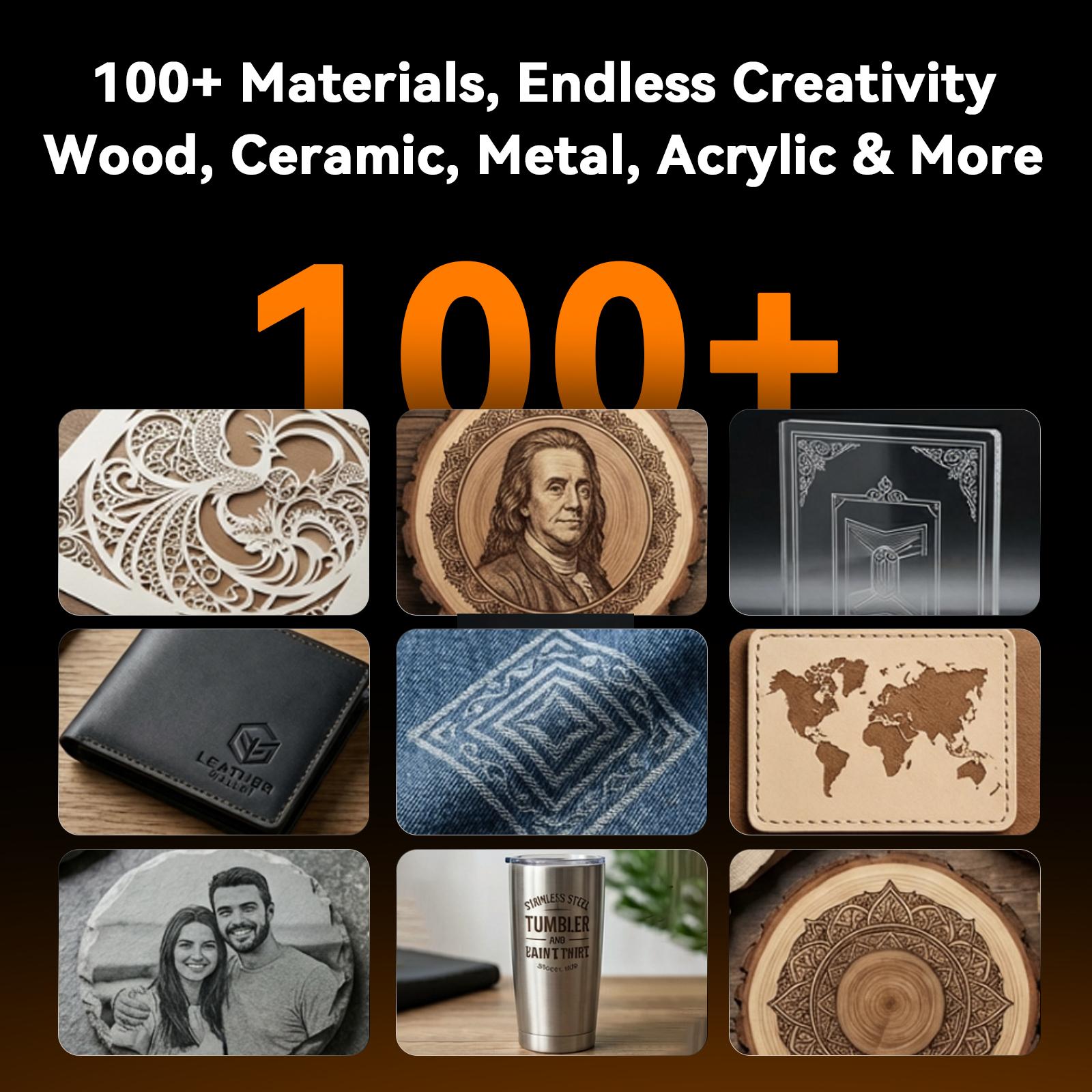 Artilume T1 Foldable Laser Engraver, No Assembly Required, Portable Use Anywhere, 10000mm/min Movement Speed, 0.01mm Accuracy, 200×150mm Working Area for Wood, Leather, Acrylic, and Coated Metal — Ideal for DIY & Small Businesses Artilume T1 Foldable Laser Engraver, No Assembly Required, Portable Use Anywhere, 10000mm/min Movement Speed, 0.01mm Accuracy, 200×150mm Working Area for Wood, Leather, Acrylic, and Coated Metal — Ideal for DIY & Small Businesses