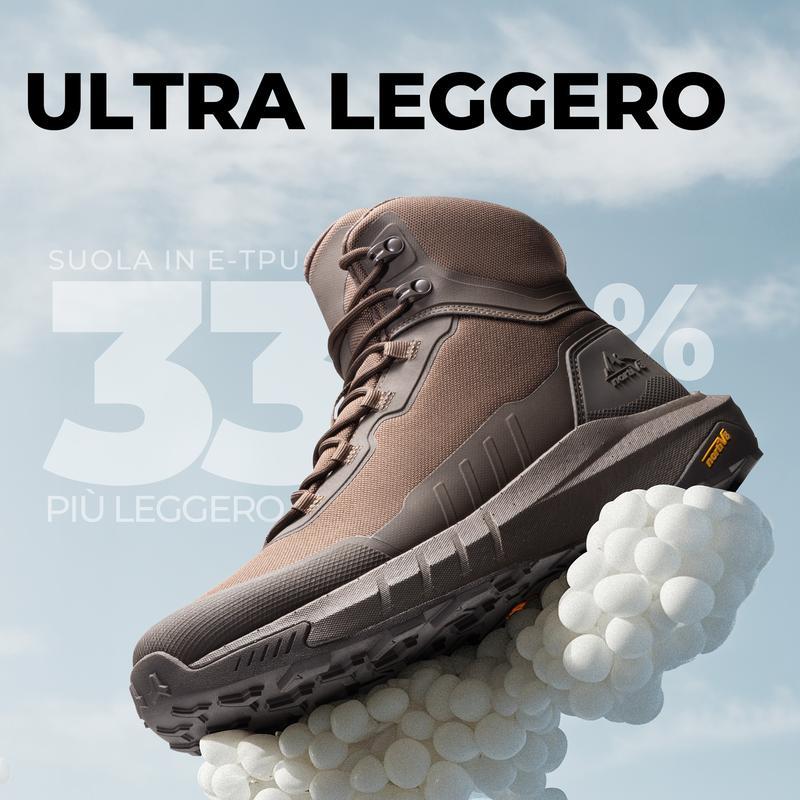 Botas de seguridad y militares de caña alta, color negro, fabricadas con tejido Oxford, forro de malla, cuero vegano y suela de goma ETPU, ideales para actividades al aire libre y trabajos de seguridad para hombres.