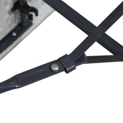 Mesa Plegable Bolzano Blanca Tipo Portafolio – 180 cm